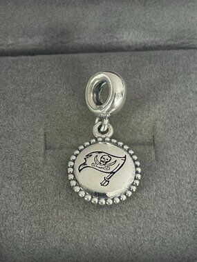 Pandora NFL Football Charm TOM BRADY Tampa Bay Buccaneers Charm Pendant